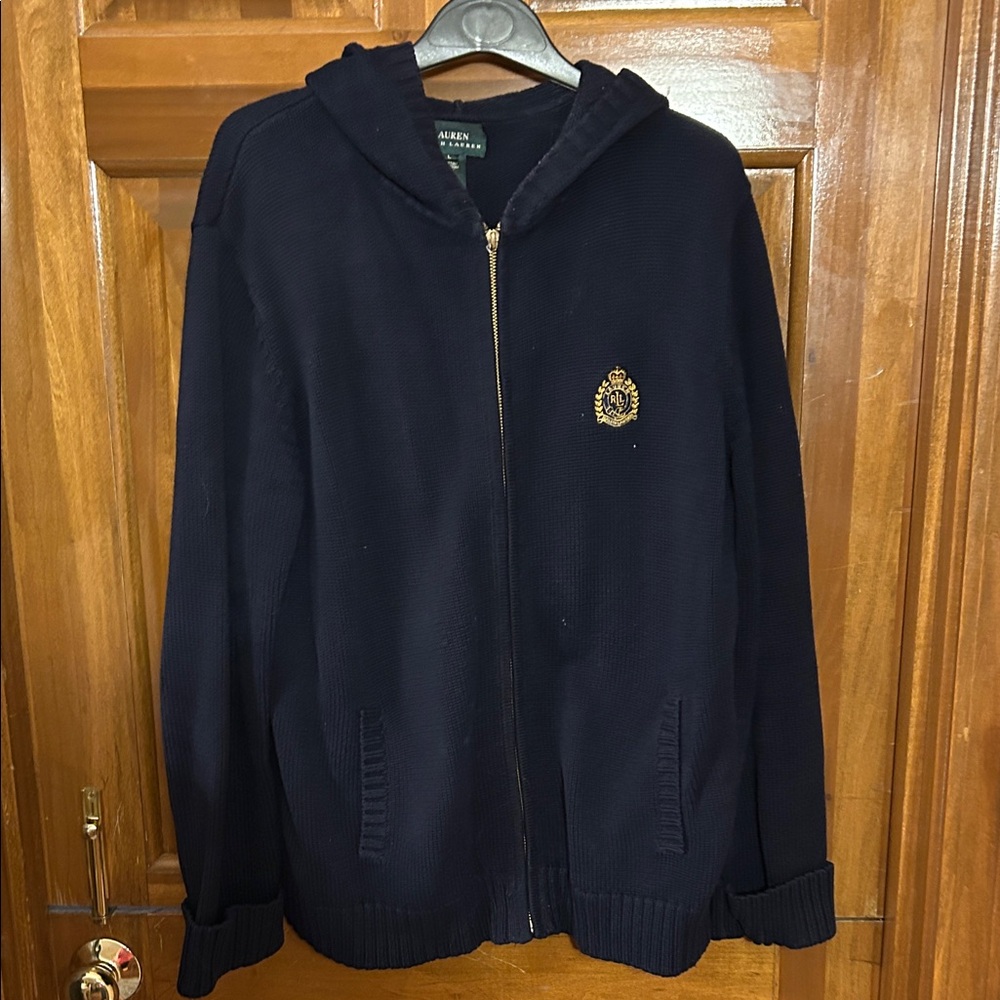 Ralph Lauren Dark Blue Women’s Hoodie Jacket